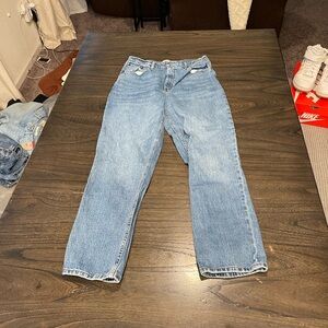Abercrombie & Fitch Light Blue Straight Jeans
